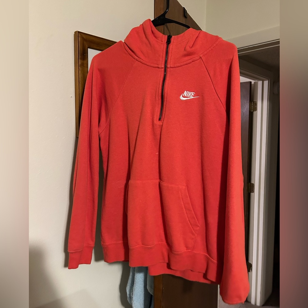 Nike, half zip hooodie
